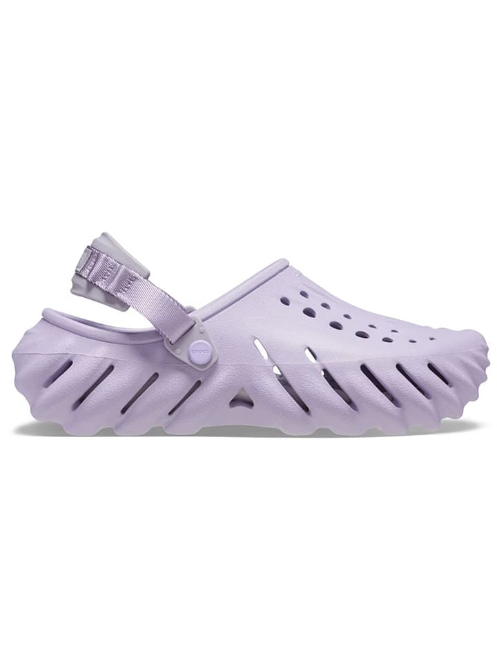 Crocs Chodaki "Echo" w kolorze fioletowym rozmiar: 33/34