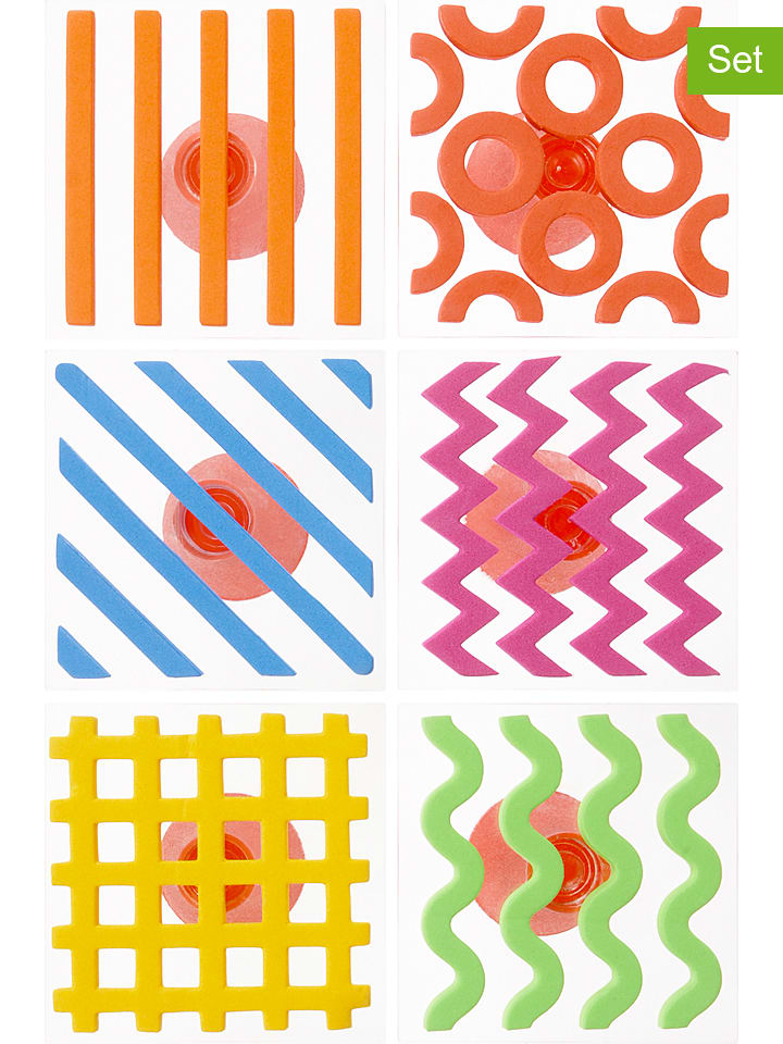 SUNNYSUE 6-częściowy zestaw stempli - 3+ rozmiar: onesize