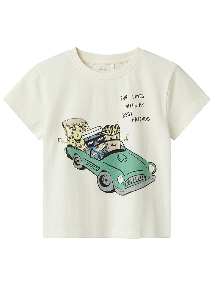 name it Koszulka w kolorze białym rozmiar: 104