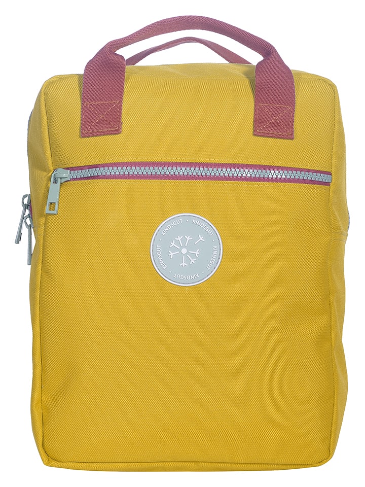 Kindsgut Plecak w kolorze musztardowym - 24 x 32 x 12 cm rozmiar: onesize