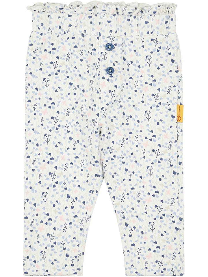 Steiff Spodnie w kolorze białym rozmiar: 86