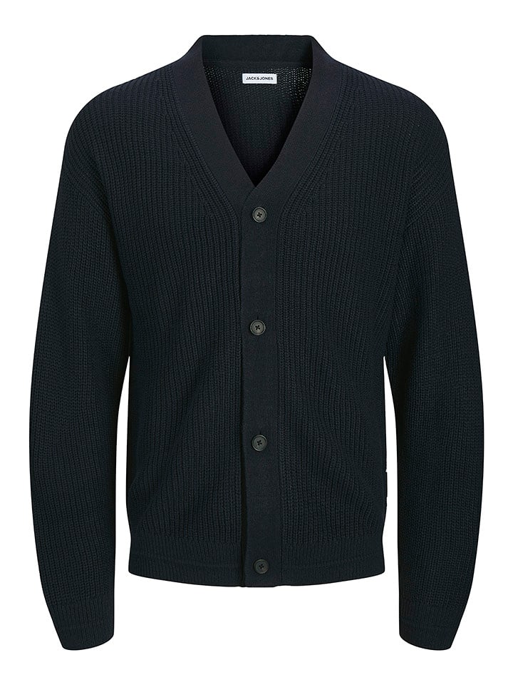 JACK & JONES Junior Kardigan "Connor" w kolorze granatowym rozmiar: 176
