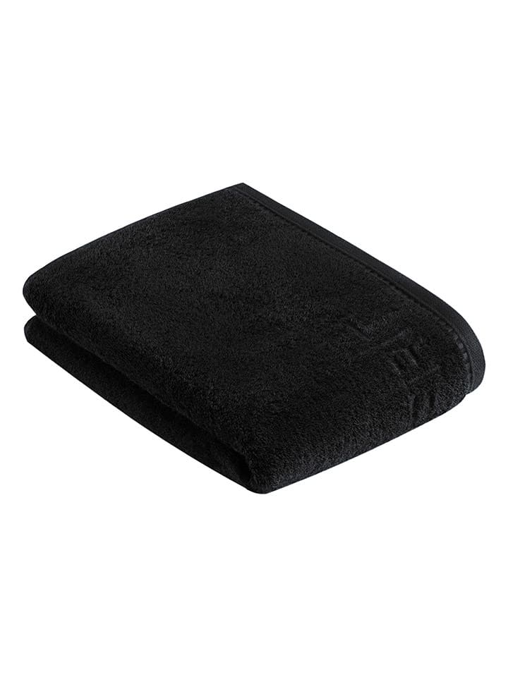 ESPRIT Ręcznik prysznicowy "Modern Solid" w kolorze czarnym rozmiar: 67x140 cm