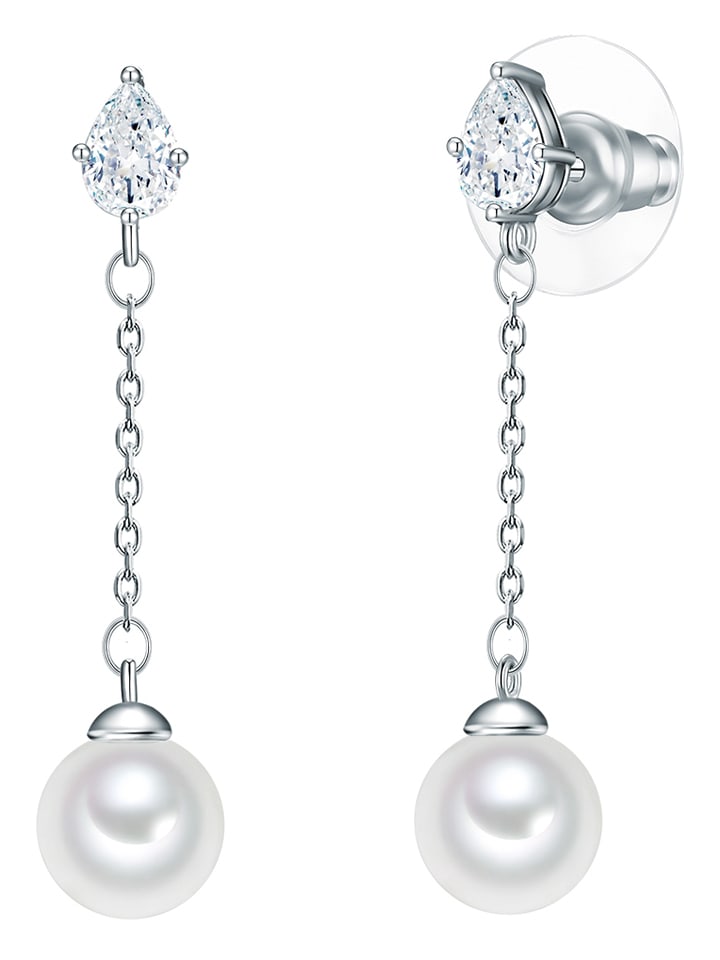 Lulu & Jane Kolczyki-wkrętki z perłami rozmiar: onesize