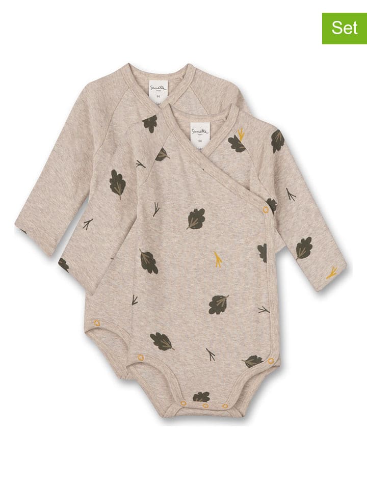 Sanetta Body (2 szt.) w kolorze jasnobrązowym rozmiar: 62