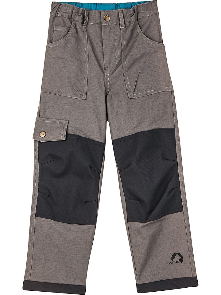 finkid Spodnie funkcyjne "Kallio" w kolorze szarym rozmiar: 80/90