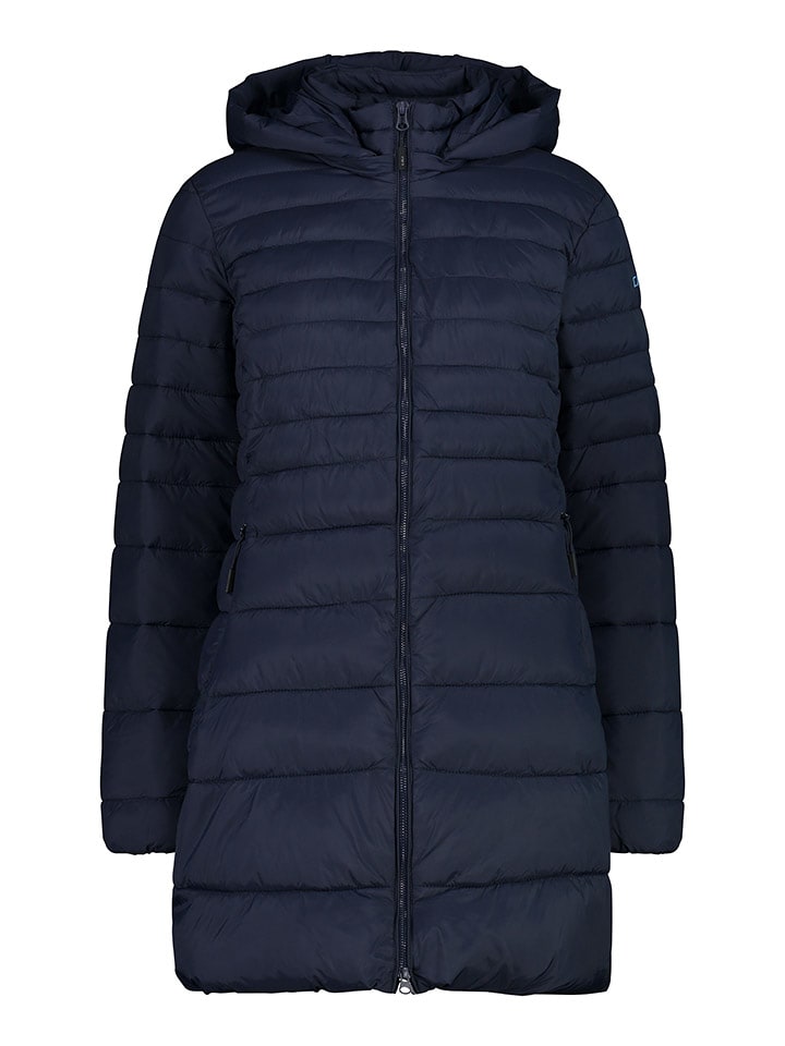 CMP Płaszcz pikowany w kolorze granatowym rozmiar: 44