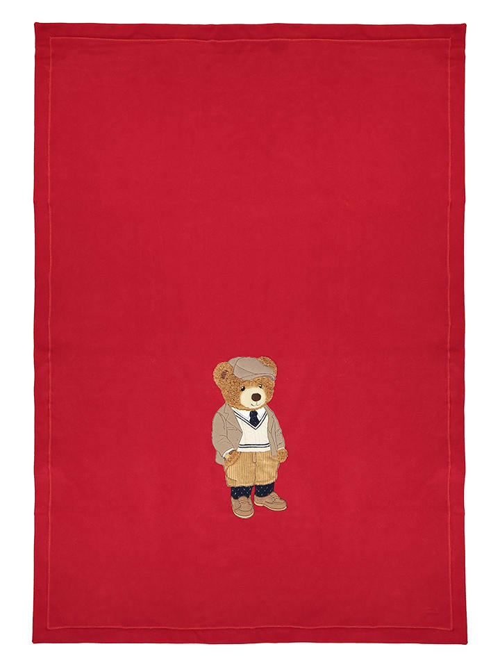 maryplaid Koc w kolorze czerwonym rozmiar: 105x150 cm