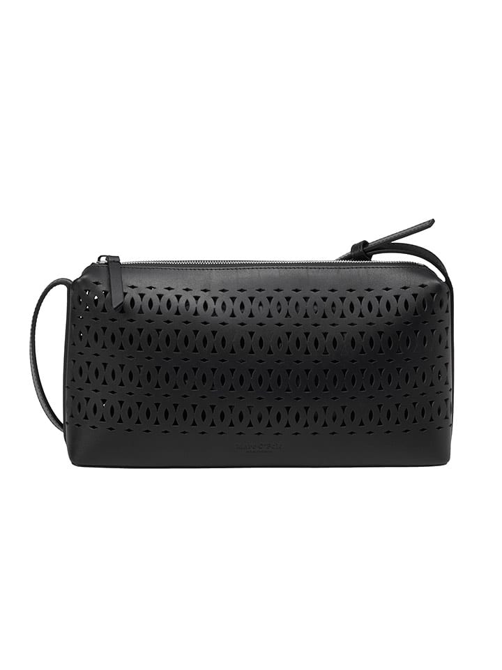 Marc O´Polo Skórzana torebka w kolorze czarnym rozmiar: onesize