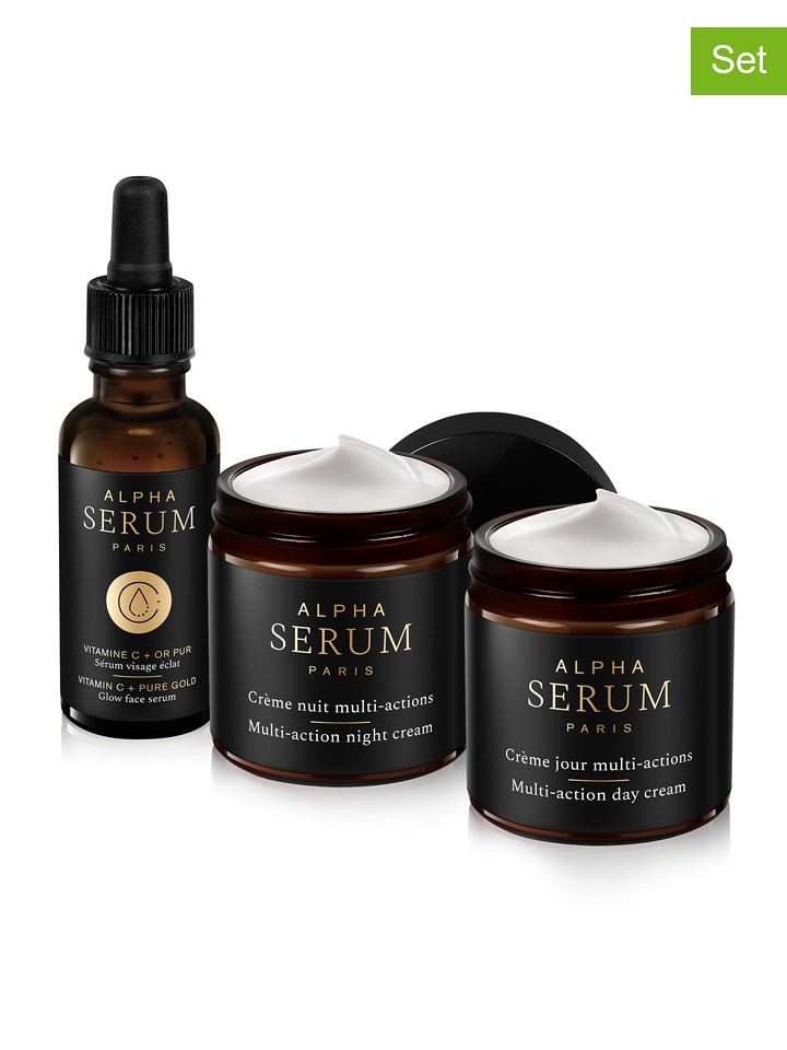 Alphasérum 3-częściowy zestaw do pielęgnacji twarzy rozmiar: onesize