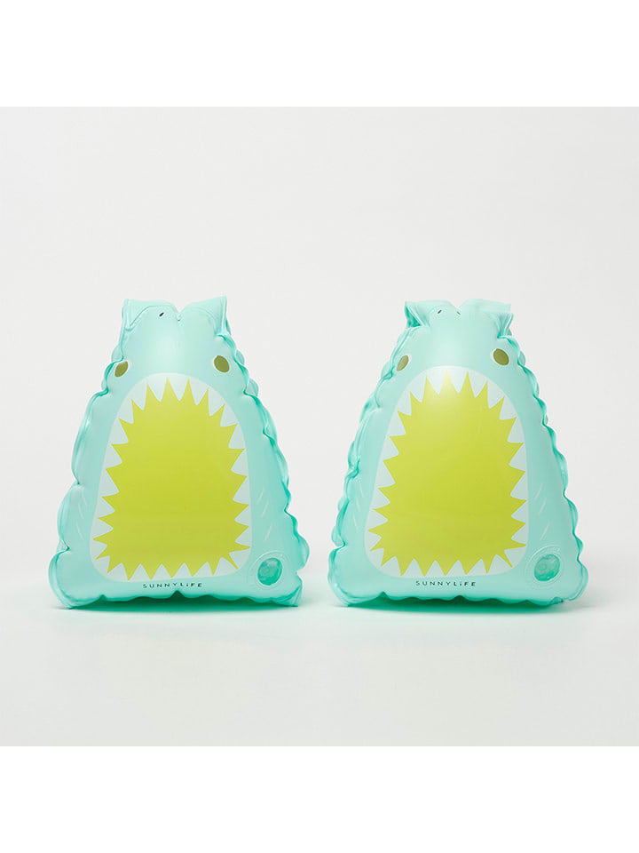 Sunny Life Rękawki w kolorze turkusowo-zielonym do pływania rozmiar: onesize