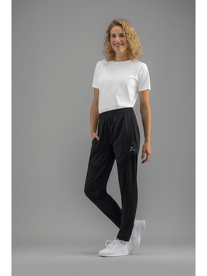 erima Spodnie "Performance" w kolorze czarnym do biegania rozmiar: 40