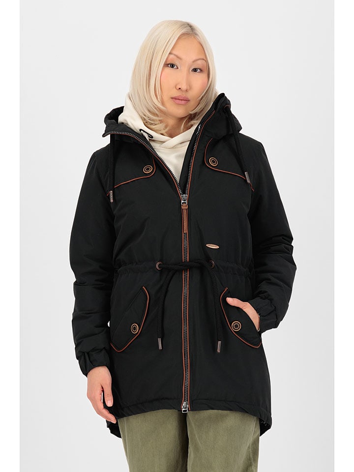 alife and kickin Kurtka zimowa "CharlotteAK" w kolorze czarnym rozmiar: L