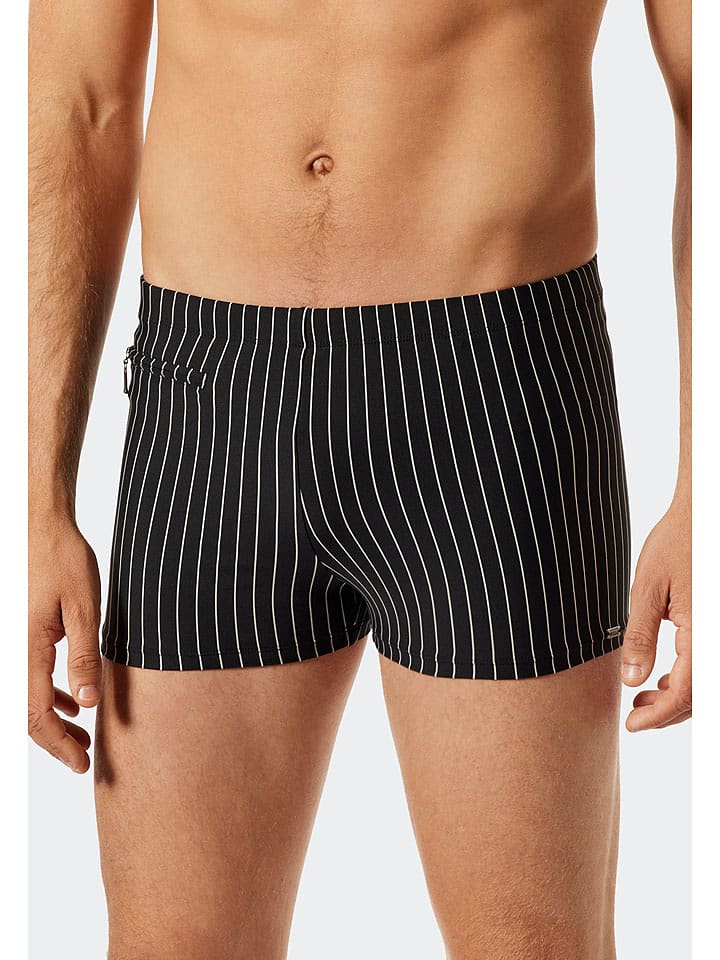 Schiesser Kąpielówki w kolorze czarnym rozmiar: XL