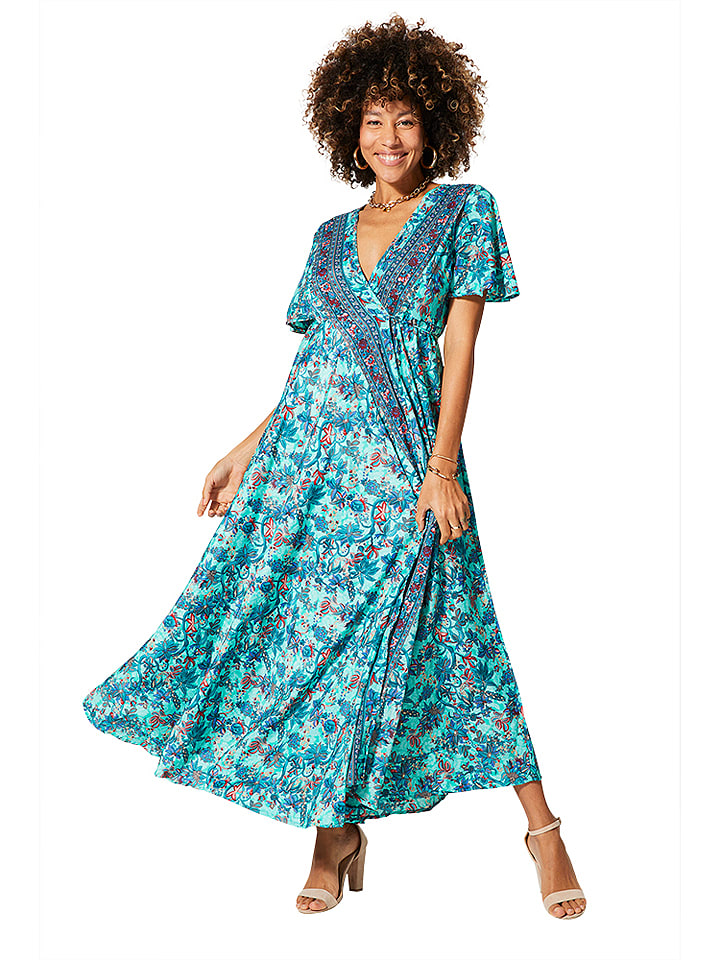 Aller Simplement Sukienka w kolorze turkusowym rozmiar: 34/36