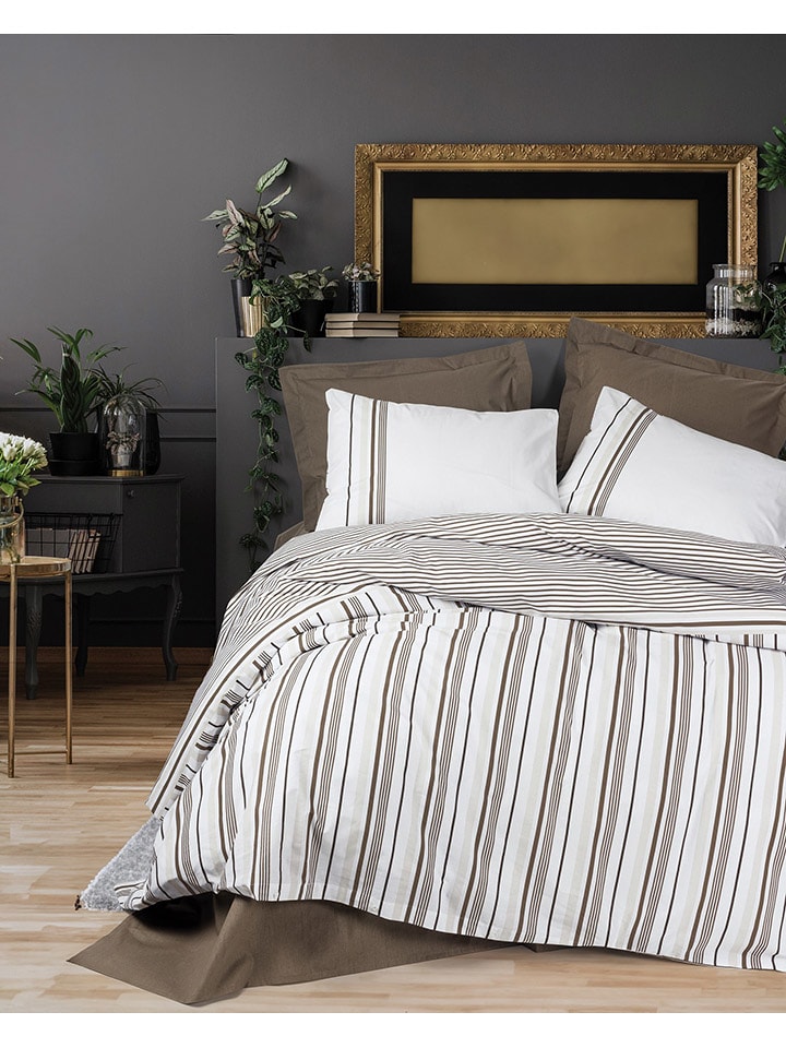 Elizabed Komplet pościeli renforcé w kolorze białym rozmiar: 200x200 cm