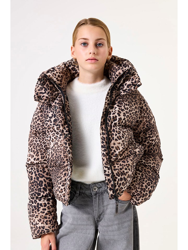 Garcia Kurtka pikowana w kolorze beżowo-brązowym rozmiar: 152/158