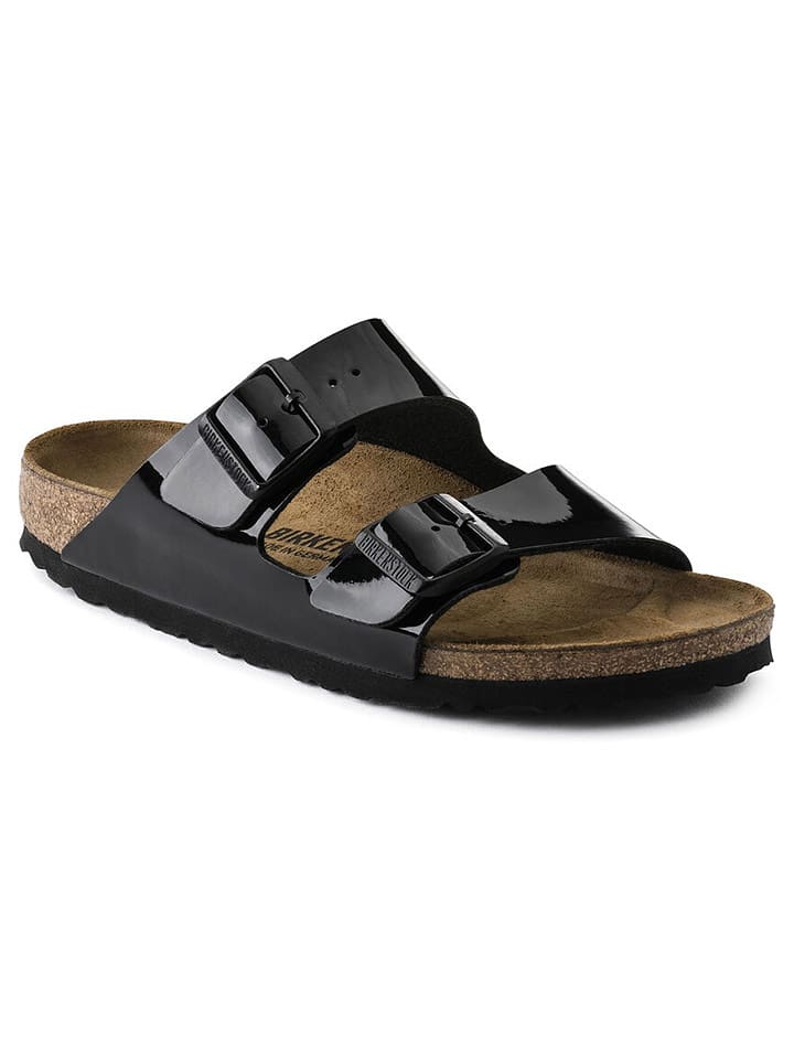 Birkenstock Klapki "Arizona" w kolorze czarnym rozmiar: 38