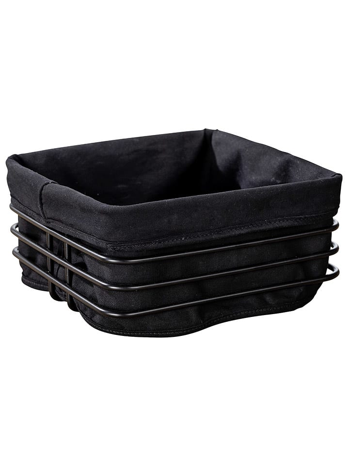 Wenko Koszyk w kolorze czarnym na pieczywo - 21 x 10,5 cm rozmiar: onesize
