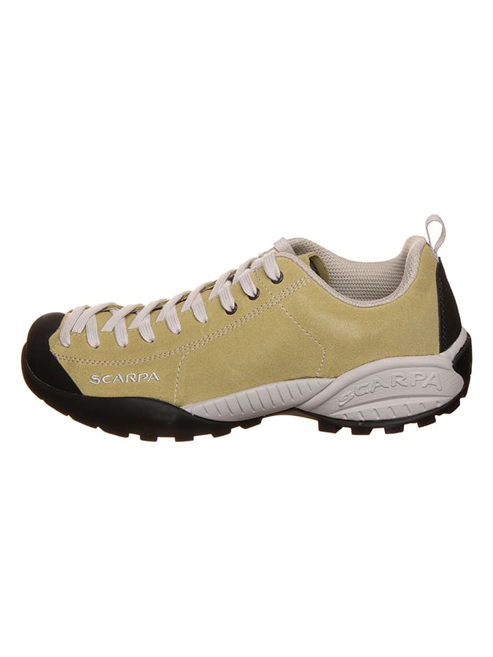 SCARPA Skórzane buty trekkingowe "Mojito" w kolorze żółtym rozmiar: 37,5