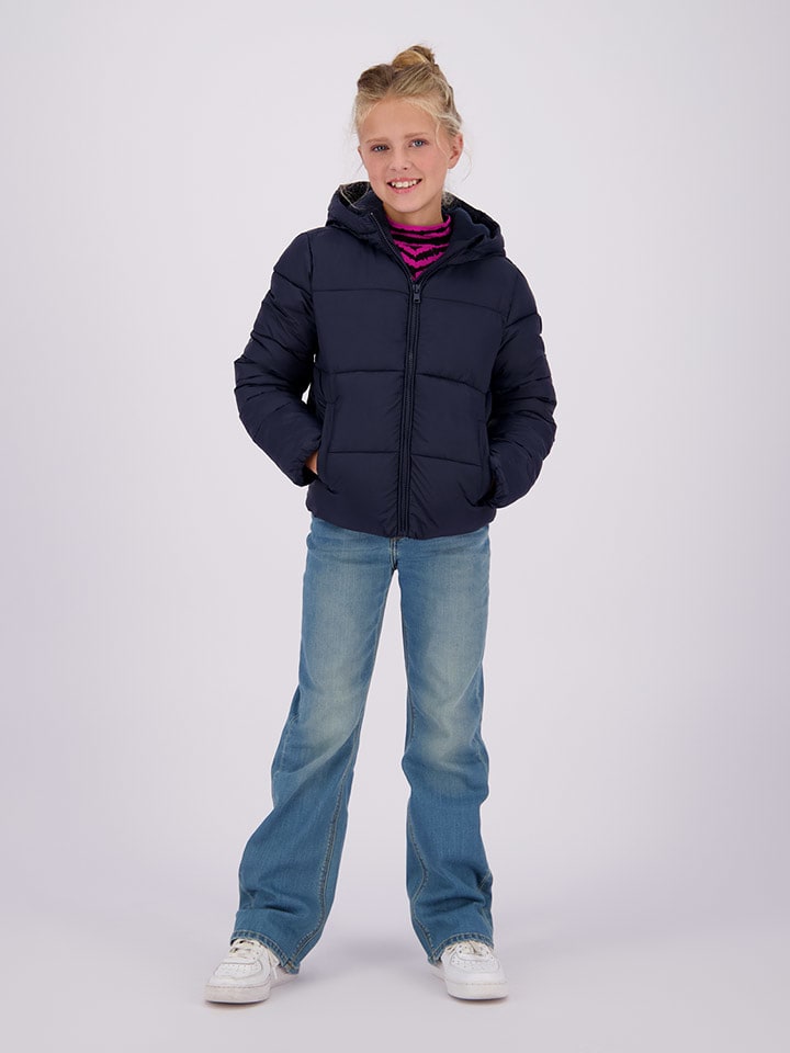 Vingino Kurtka pikowana "Tanna" w kolorze granatowym rozmiar: 128