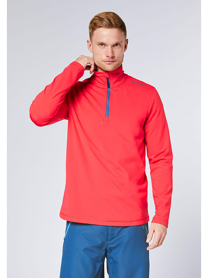 Chiemsee Bluza polarowa w kolorze czerwono-niebieskim rozmiar: 3XL