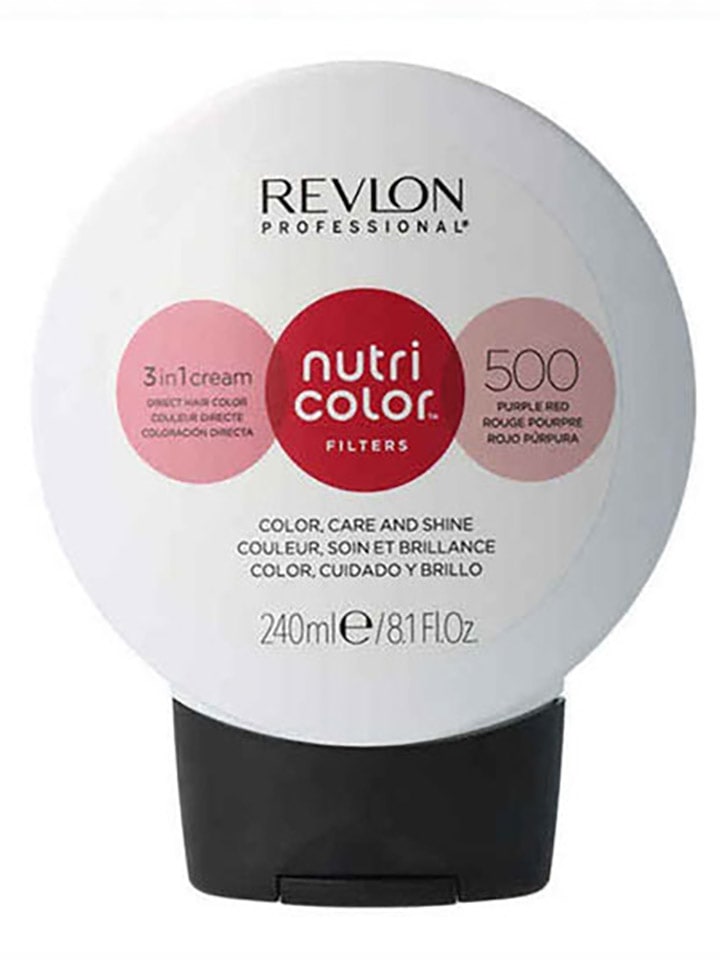 Revlon Maska koloryzująca "Nutri Colors Filters - 500 Rojo Purpura" - 240 ml rozmiar: onesize