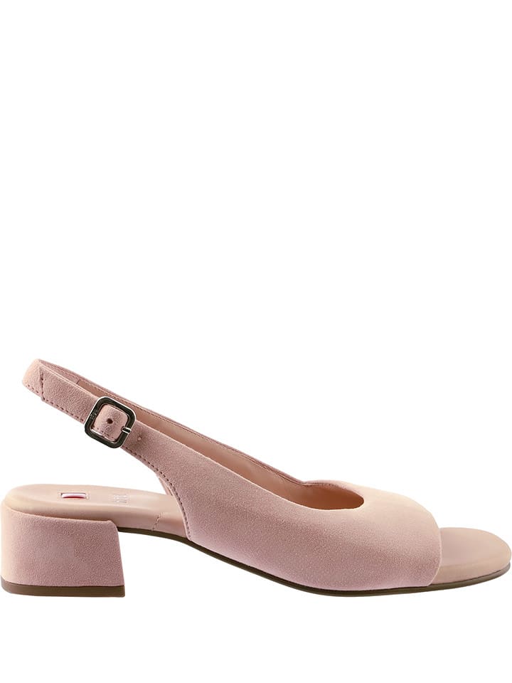 Högl Skórzane sandały "Elsa" w kolorze jasnoróżowym rozmiar: 36