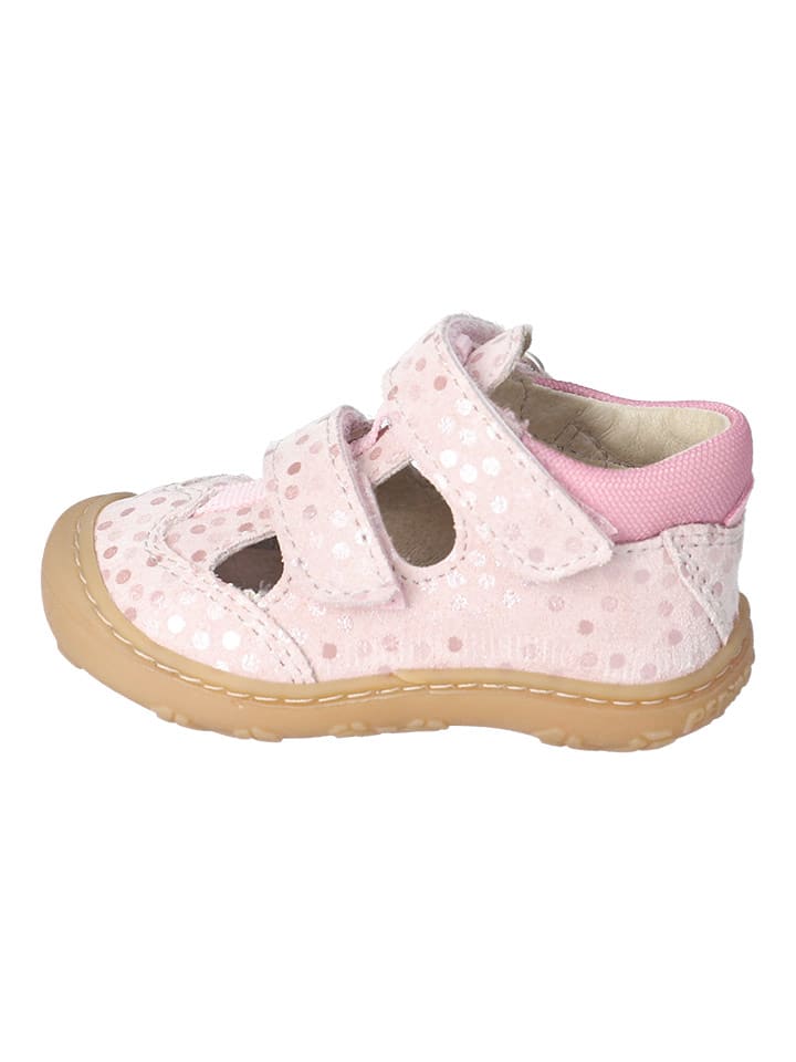 PEPINO Skórzane półsandały "Ebi" w kolorze jasnoróżowym rozmiar: 24