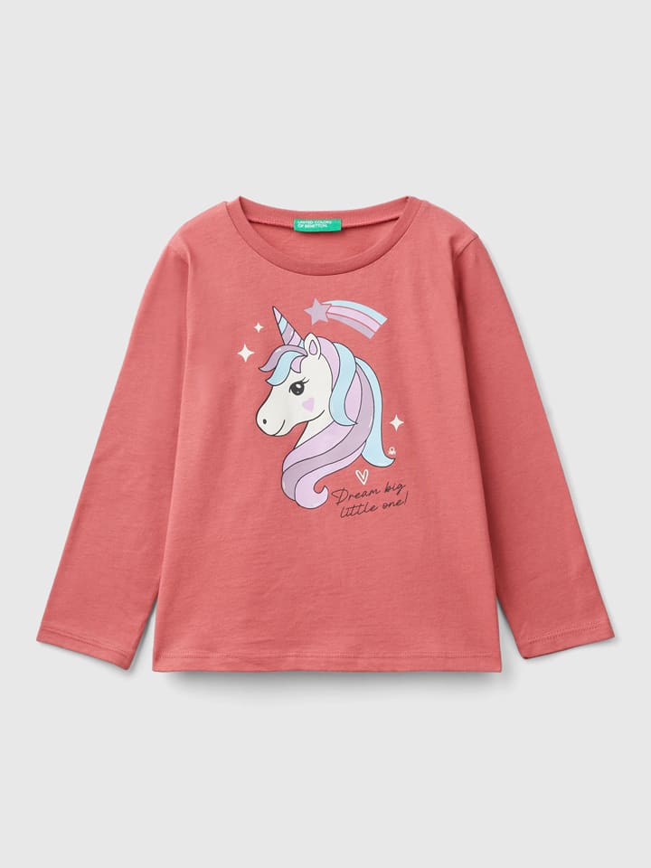 Benetton Koszulka w kolorze czerwonym rozmiar: 90