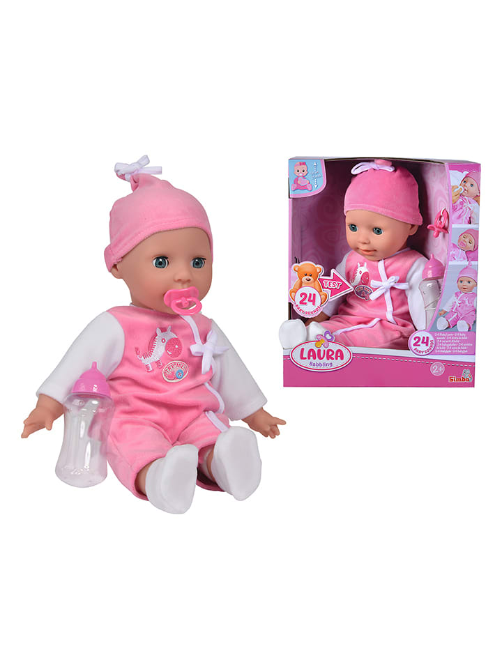 Simba Lalka "Laura" z funkcją dźwiękową - 2+ rozmiar: onesize