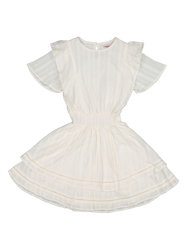 Vingino Sukienka w kolorze kremowym rozmiar: 164