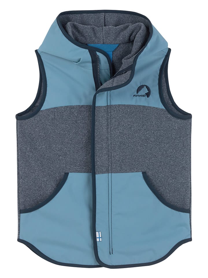 finkid Kamizelka polarowa "Onni" w kolorze błękitnym rozmiar: 80/90
