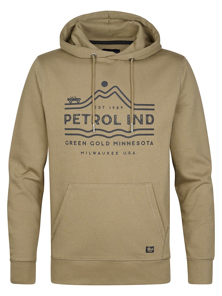 Petrol Industries Bluza w kolorze jasnobrązowym rozmiar: 3XL