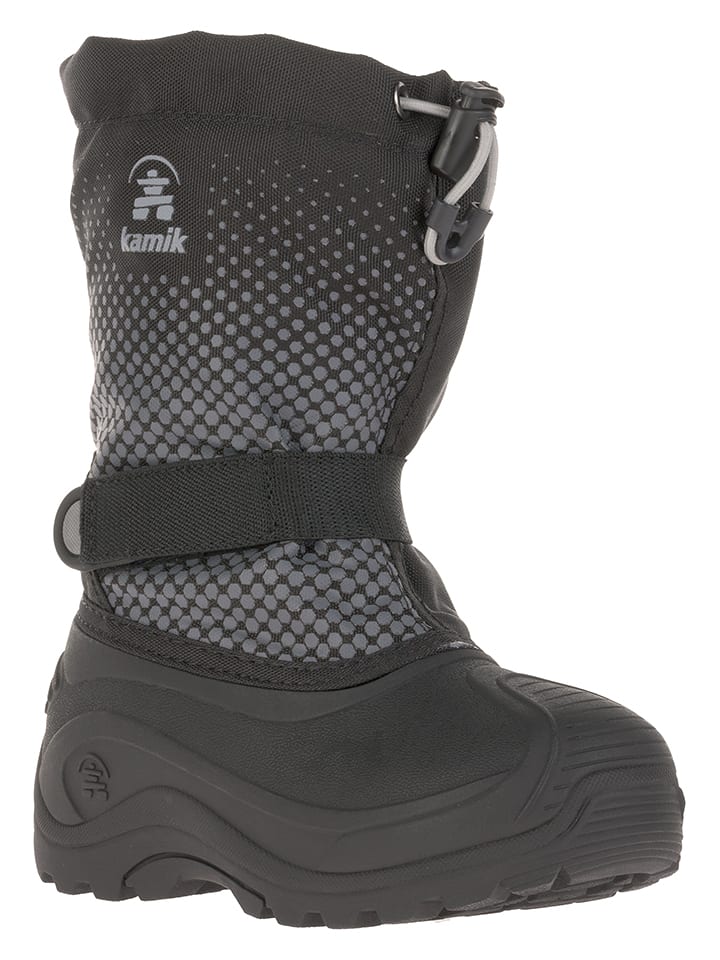 Kamik Kozaki zimowe "Slide" w kolorze czarnym rozmiar: 26