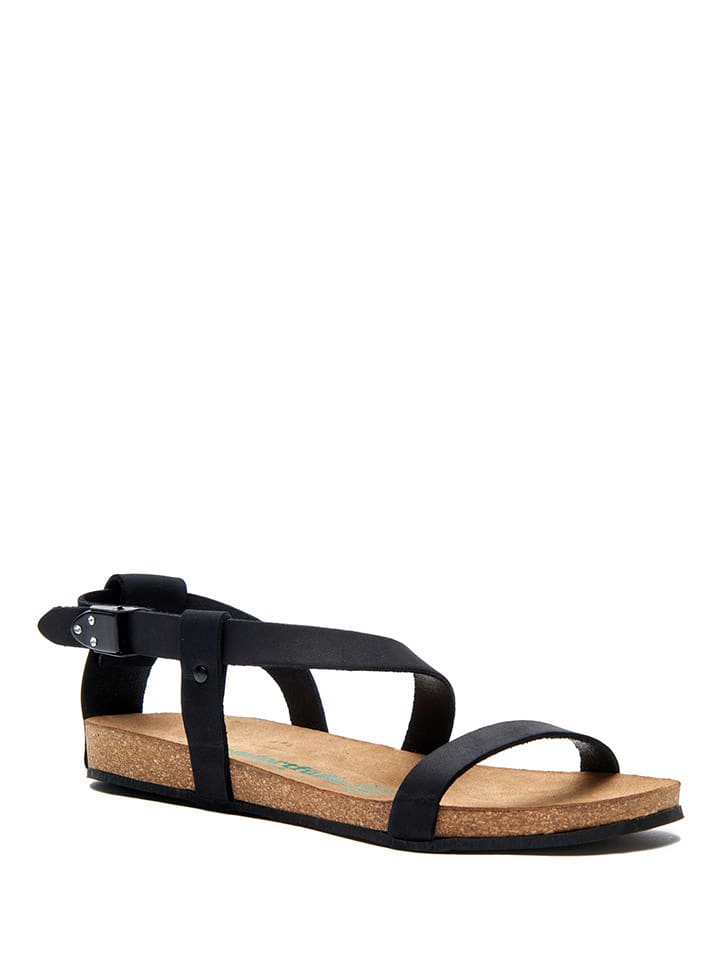 Comfortfusse Skórzane sandały w kolorze czarnym rozmiar: 39