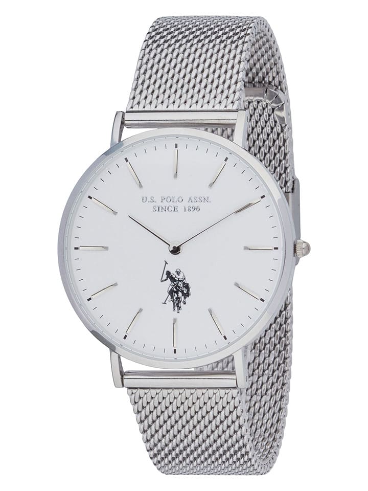 U.S. Polo Assn. Zegarek kwarcowy w kolorze srebrnym rozmiar: onesize
