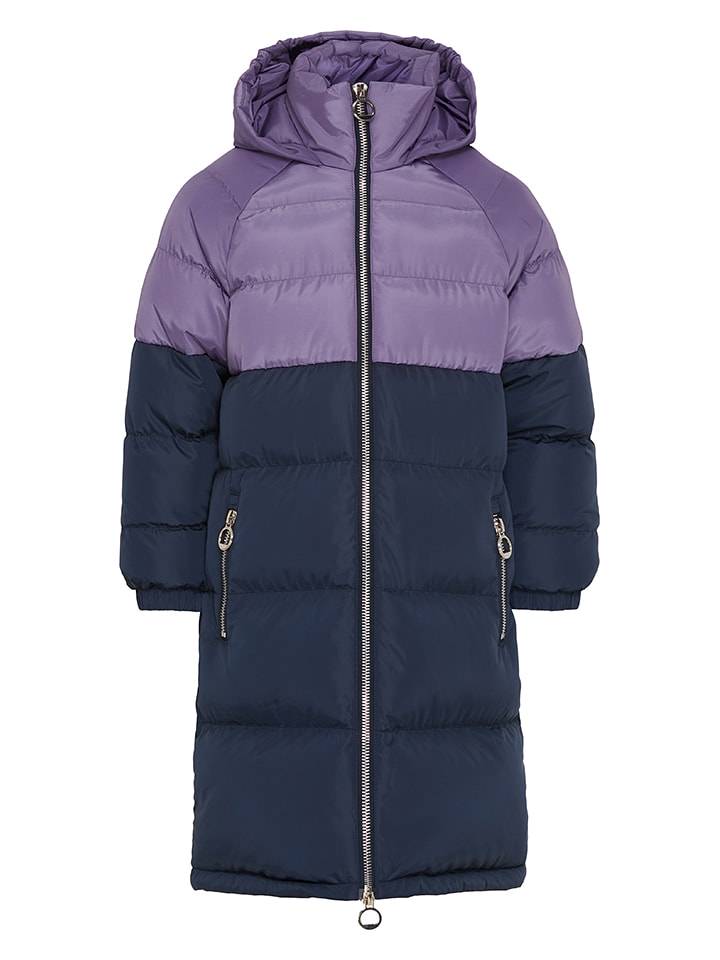 HULABALU Kurtka pikowana "Diana" w kolorze fioletowo-czarnym rozmiar: 110/116