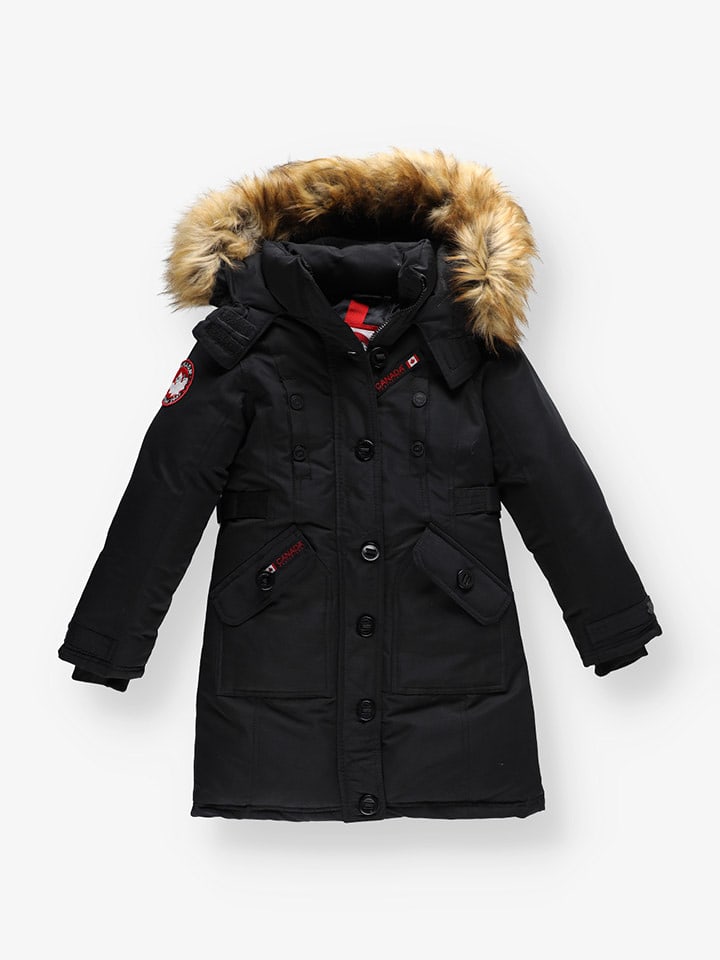 CANADA weather gear Parka w kolorze czarnym rozmiar: 158/164