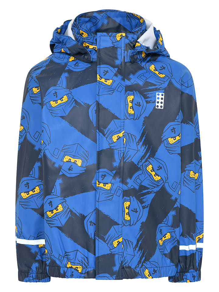 LEGO Kurtka przeciwdeszczowa "Jonathan" w kolorze niebieskim rozmiar: 140