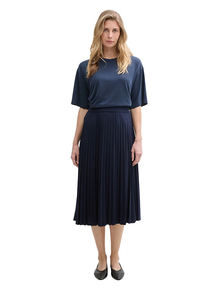 Tom Tailor Spódnica w kolorze granatowym rozmiar: 44