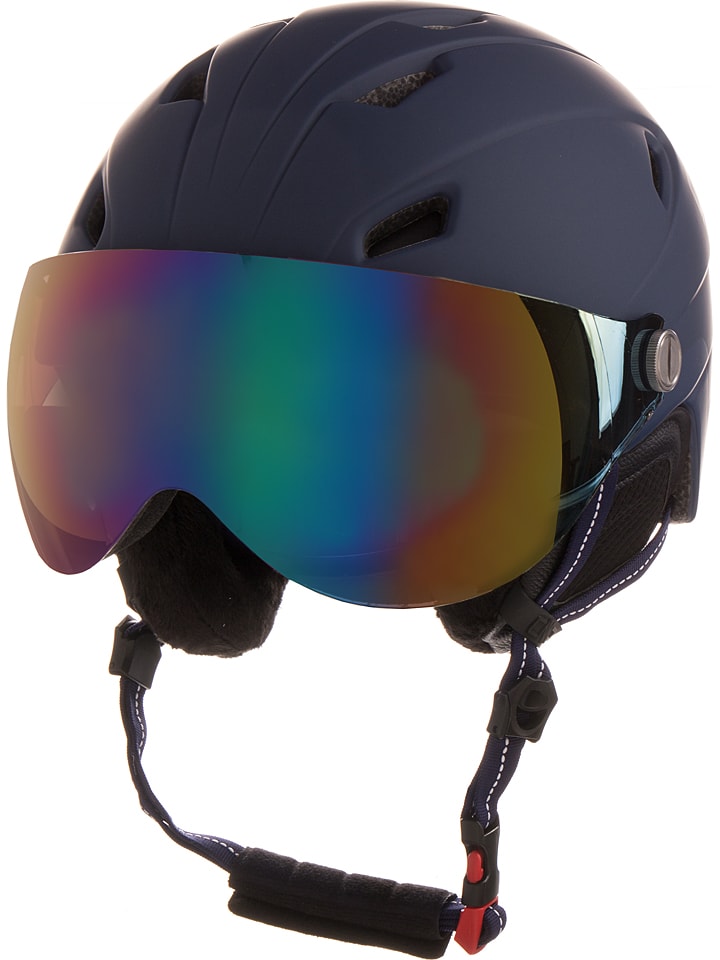 cmp Kask narciarski w kolorze granatowo-brązowym ze wzorem rozmiar: M