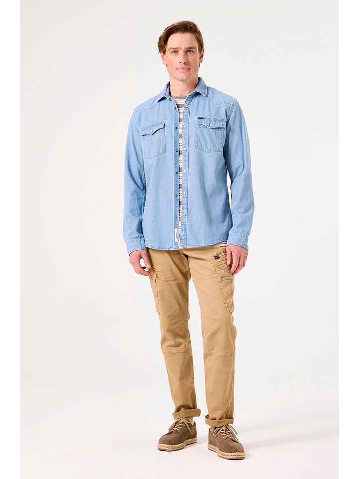 Garcia Koszula w kolorze błękitnym rozmiar: L