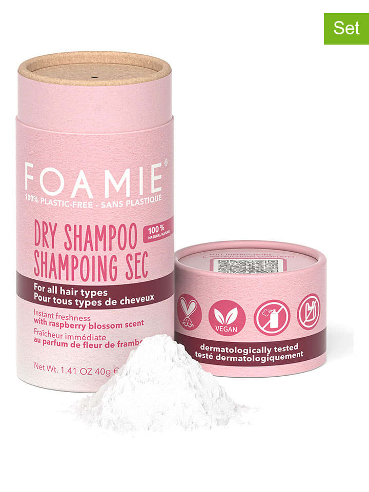 Foamie Suche szampony (2 szt.) "Berry Fresh" - po 40 g rozmiar: onesize