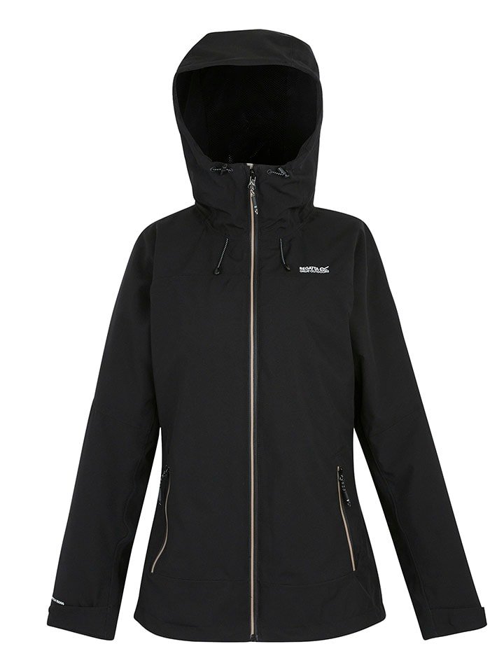 Regatta Kurtka funkcyjna 3w1 "Wentwood" w kolorze beżowo-czarnym rozmiar: 36