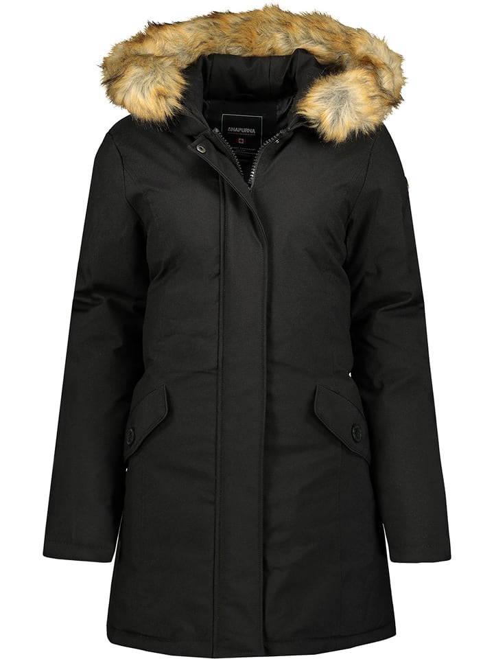 ANAPURNA Parka "Dinastiana" w kolorze czarnym rozmiar: XXL