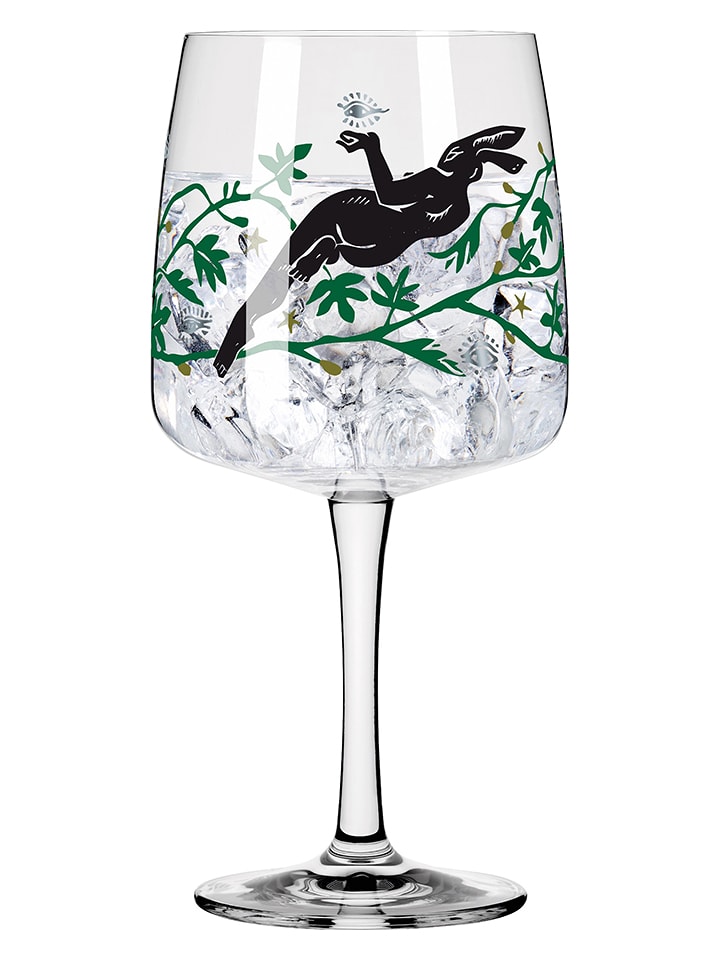 RITZENHOFF Kieliszek w kolorze czarno-zielonym - 700 ml rozmiar: onesize