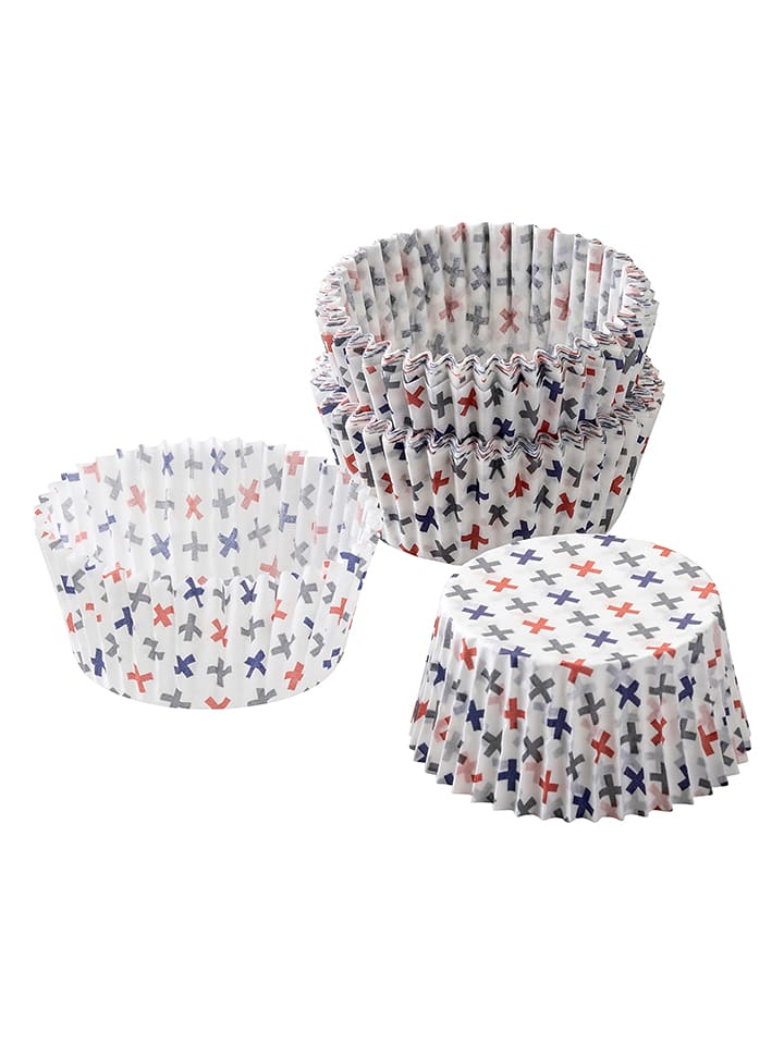 Dr. Oetker Foremki (100 szt.) w kolorze białym ze wzorem do muffinek rozmiar: onesize