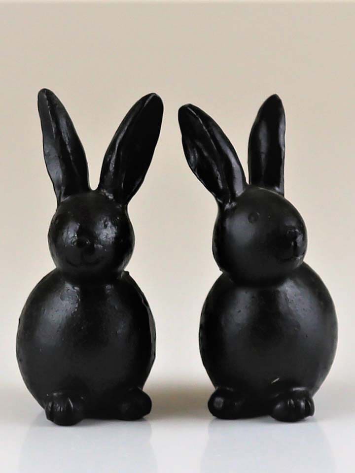 AM Design Figurka dekoracyjna w kolorze czarnym - 5,7 x 13 x 8 cm rozmiar: onesize