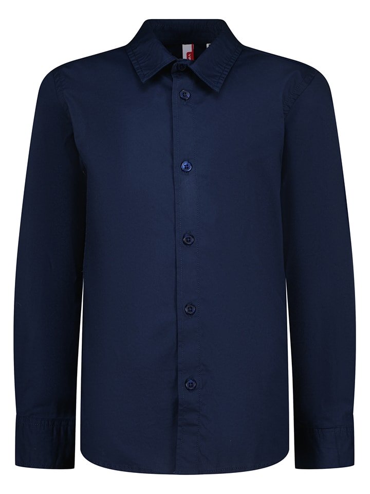 Vingino Koszula "Lasic" - Regular fit - w kolorze granatowym rozmiar: 152